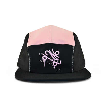 Boné Five Panel CBJR - SK8 Rosa