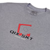 CAMISETA QIX SKT RED LOGO MESCLA