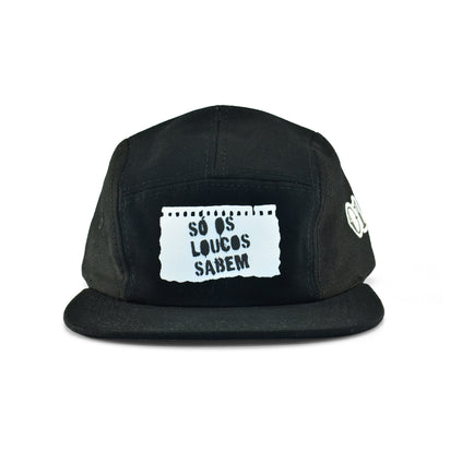 Boné Five Panel CBJR - Só os Loucos Sabem