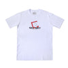 CAMISETA QIX SKT RED LOGO BRANCA