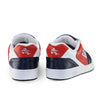 Tênis Qix Chorão 01 - Chorão Eterno - Marinho, Branco e Vermelho