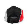Boné QIX Five Panel - Red & Black