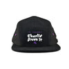Boné Five Panel Charlie Brown Jr O Legado - Black