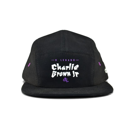 Boné Five Panel Charlie Brown Jr O Legado - Black