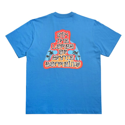 CAMISETA QIX STREET LORD SKATE BOARDING AZUL