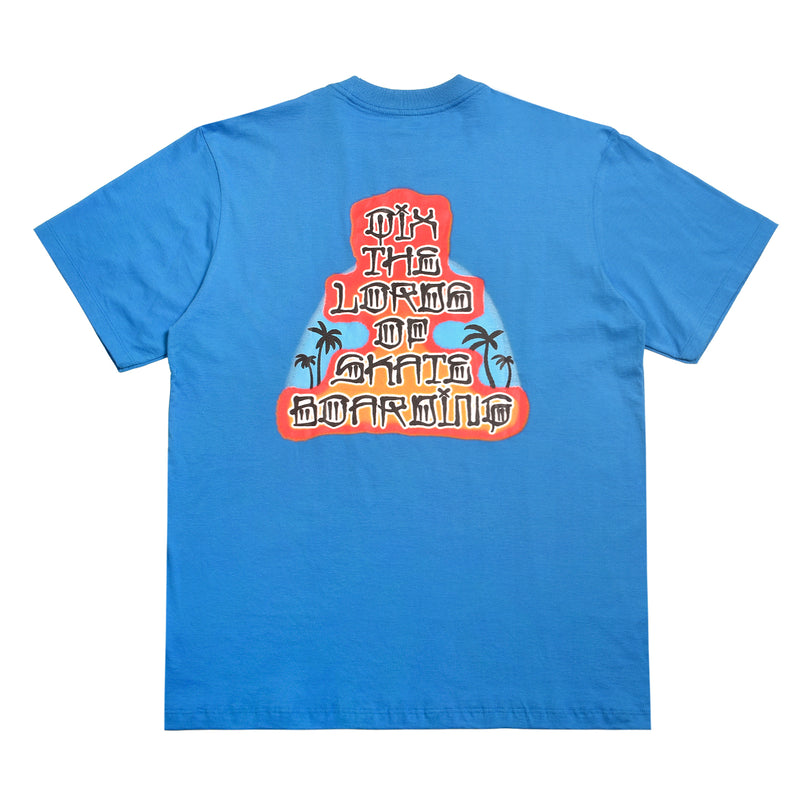 CAMISETA QIX STREET LORD SKATE BOARDING AZUL