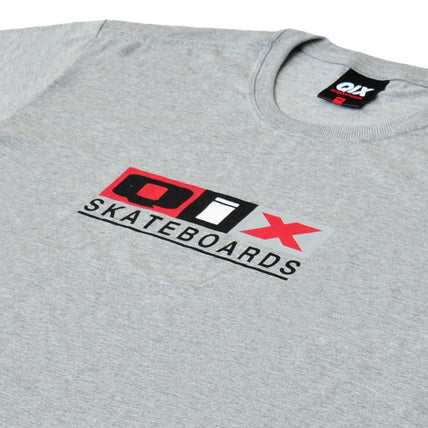 CAMISETA QIX SKATEBOARDS MONOGRAMA ORIGINAL MESCLA