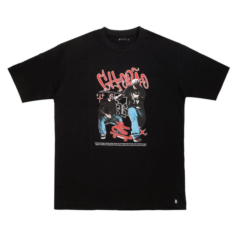 Camiseta Oversized Preta Chorão