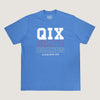 CAMISETA QIX BOARDS SKATE AZUL