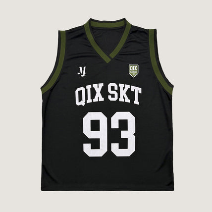 CAMISETA QIX MASSAKI PRETA E VERDE