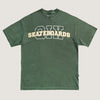 CAMISETA QIX OVERSIZED SKATEBOARDS VERDE ESTONADO