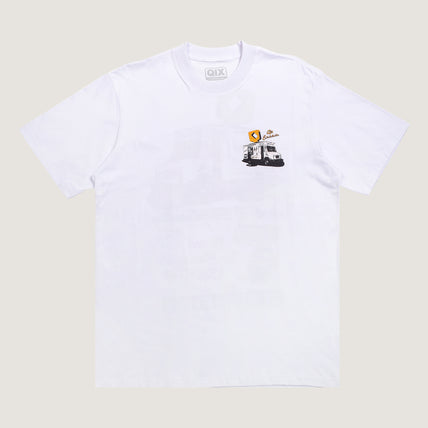 CAMISETA QIX STREET QIX CREAM BRANCA