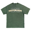 CAMISETA QIX OVERSIZED SKATEBOARDS VERDE ESTONADO