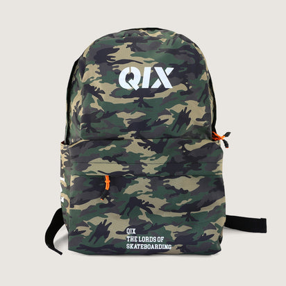 Mochila QIX The Lords of Skateboarding Camuflada