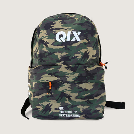 Mochila QIX The Lords of Skateboarding Camuflada