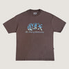 CAMISETA QIX OVERSIZED THE LORDS SKATE MARROM