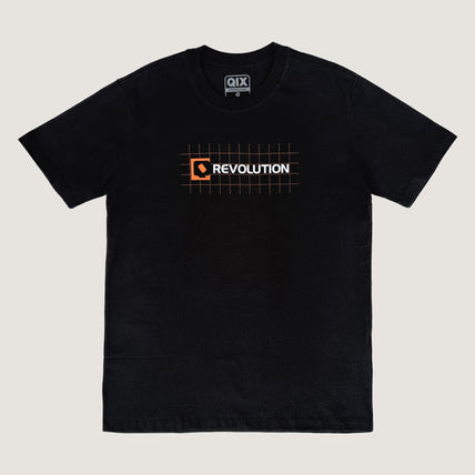 CAMISETA QIX REVOLUTION PRETA