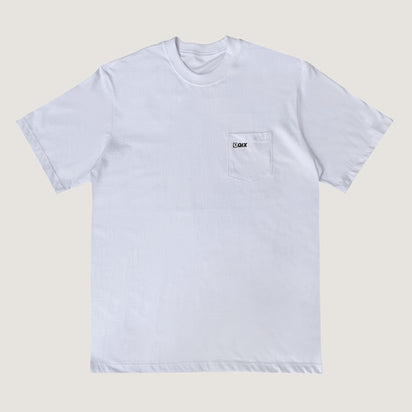CAMISETA QIX STREET BOLSO BRANCA