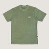 CAMISETA QIX STREET MINIMAL LOGO OLIVA ESTONADO