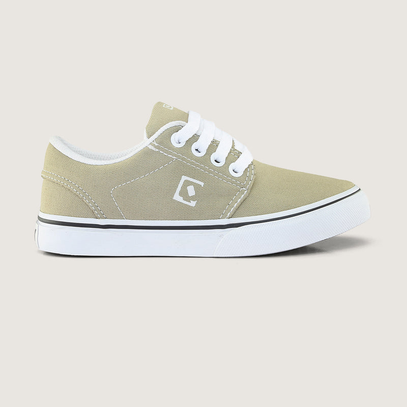 Tênis Infantil Qix Combat 3 Caqui e Branco