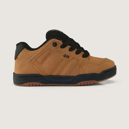 Tênis Infantil Qix Square Caramelo e Preto