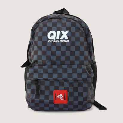 Mochila QIX Chorão Eterno Preta e Cinza