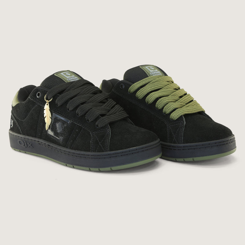 Tênis Qix Combat Massaki Preto e Verde