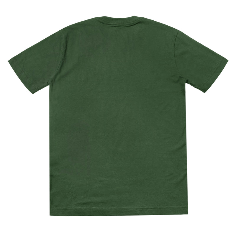 CAMISETA QIX SIMPLE LOGO VERDE
