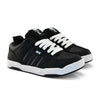 Tênis Qix Skate Square - Preto, Preto e Branco
