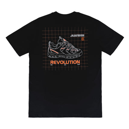 CAMISETA QIX REVOLUTION PRETA
