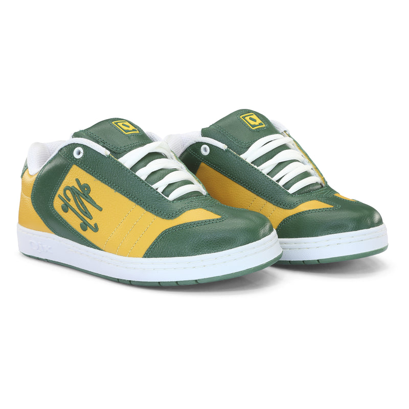 Tênis Qix Chorão 02 - Chorão Eterno - Verde e Amarelo
