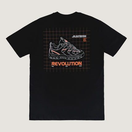 CAMISETA QIX REVOLUTION PRETA