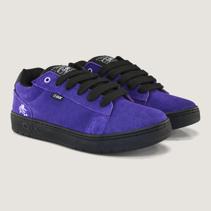 Tênis QIX Chorão Pro Model Allan Mesquita Roxo e Preto