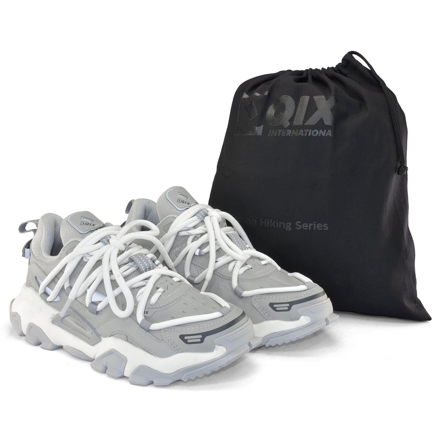 Tênis QIX and Kings Trek heart Pack Cinza