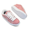 Tênis Qix Skate Combat Suede Rosê e Branco