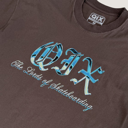 CAMISETA QIX OVERSIZED THE LORDS SKATE MARROM