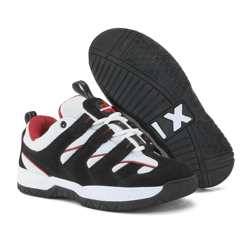 Tênis QIX Revo 26 Preto, Branco e Vermelho