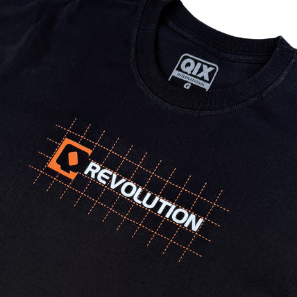 CAMISETA QIX REVOLUTION PRETA