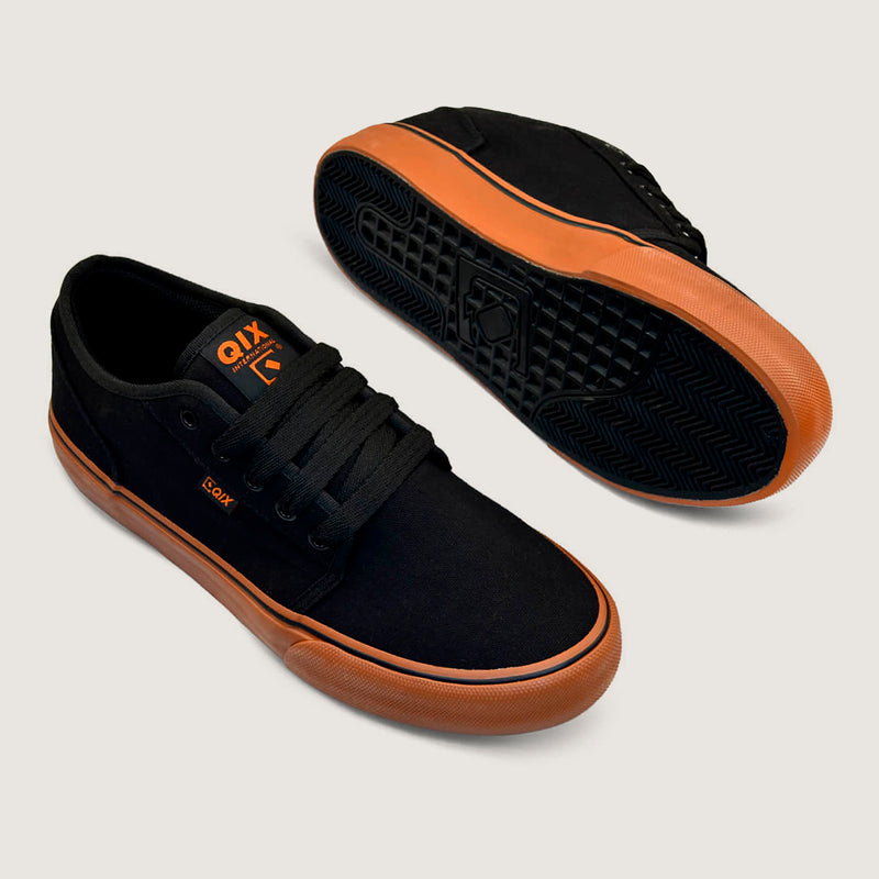 Tênis QIX California Vulcan 07 - Preto e Gum