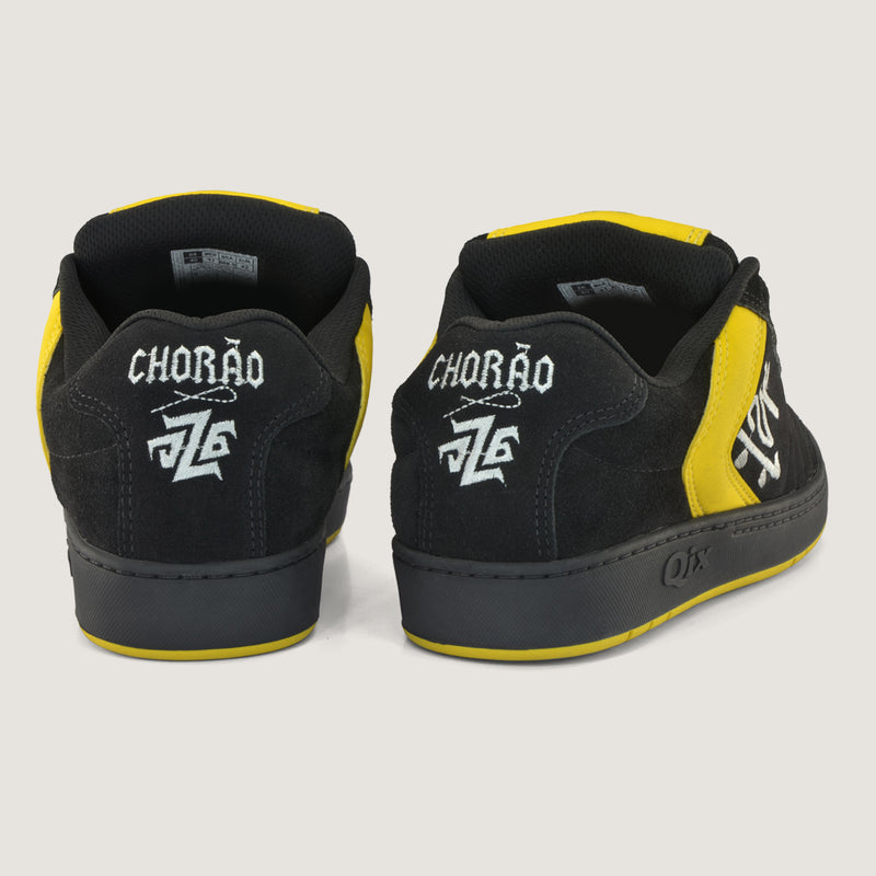 Tênis Qix Chorão Lado B by DZ6 - Preto e Amarelo