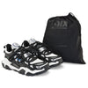 Tênis QIX and Kings Trek heart Pack Preto