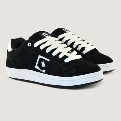 Tênis QIX Skate Combat Suede Preto e Branco