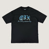 CAMISETA QIX OVERSIZED THE LORDS SKATE PRETA
