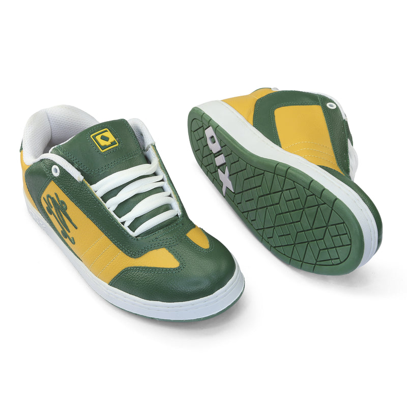 Tênis Qix Chorão 02 - Chorão Eterno - Verde e Amarelo
