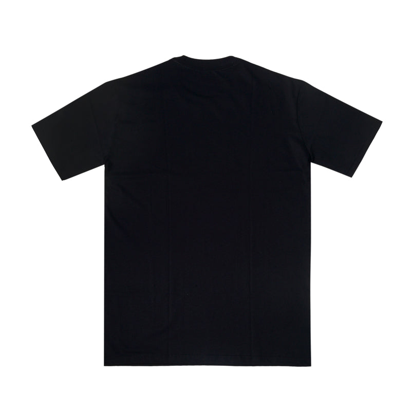 CAMISETA QIX SKT RED LOGO PRETA