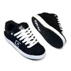 Tênis Qix Skate Combat Suede Preto e Branco