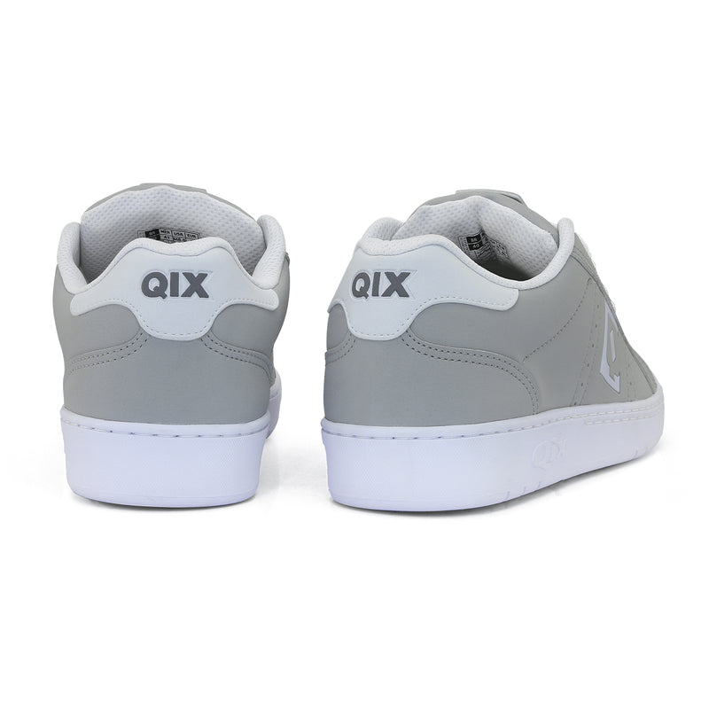 Tênis Qix Combat Slim Cinza e Branco