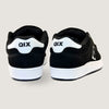 Tênis QIX Skate Combat Suede Preto e Branco