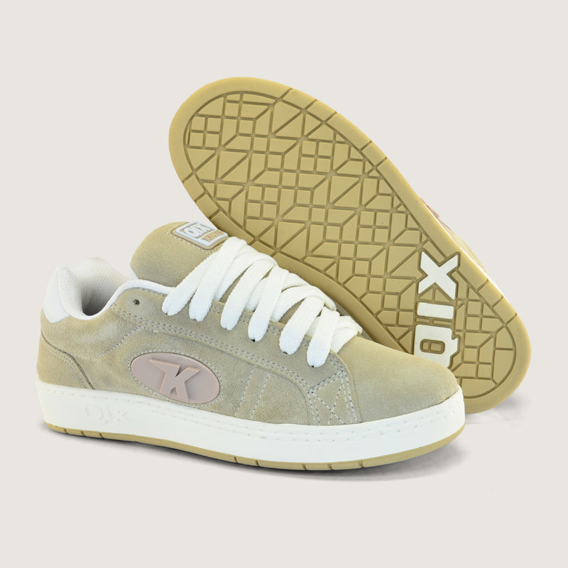 Tênis Qix and Kings Combat Suede Heart Pack Branco