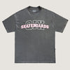 CAMISETA QIX OVERSIZED SKATEBOARDS PRETO ESTONADO